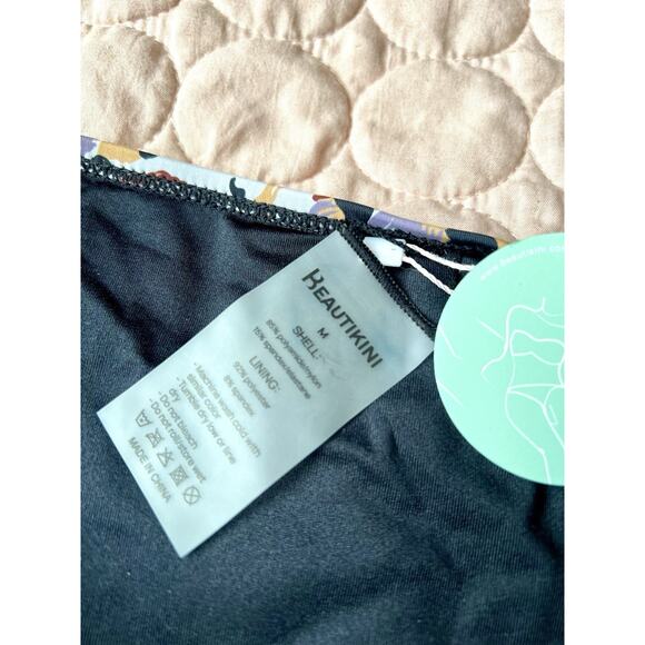 Beautikini Size Large Bikini Bottom Animal Print Beach Summer Vacation Pool NWT - Picture 5 of 6